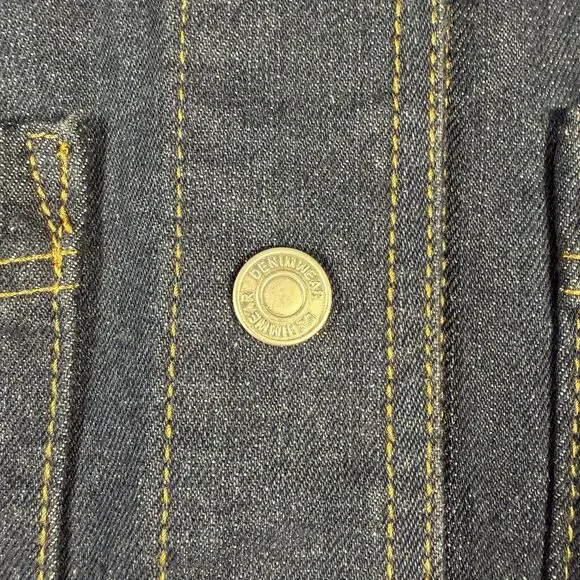 Women's Stoosh Vintage Denim Blue Jean Long Sleeve Jacket Size Small NWT - Picture 5 of 7